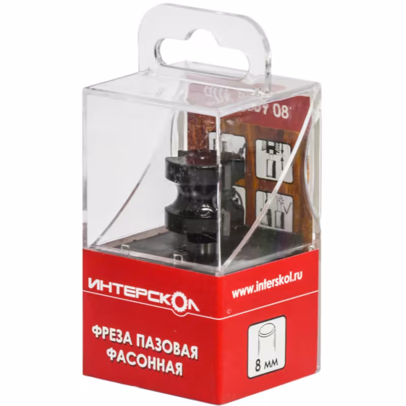 Фреза пазовая фасонная Интерскол 2009081, D=22,2 мм