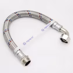 Гибкая подводка с уголком AQUARIO 500мм