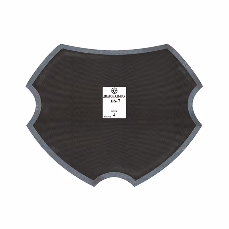 Пластырь диагональный кордовый Rossvik DS-7, 6 слоев, 295 мм, 1 штука