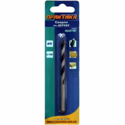 Сверло по дереву 6,0х93мм ПРАКТИКА