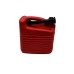Канистра пластиковая для топлива Мамонт M-787, красный, 10 л