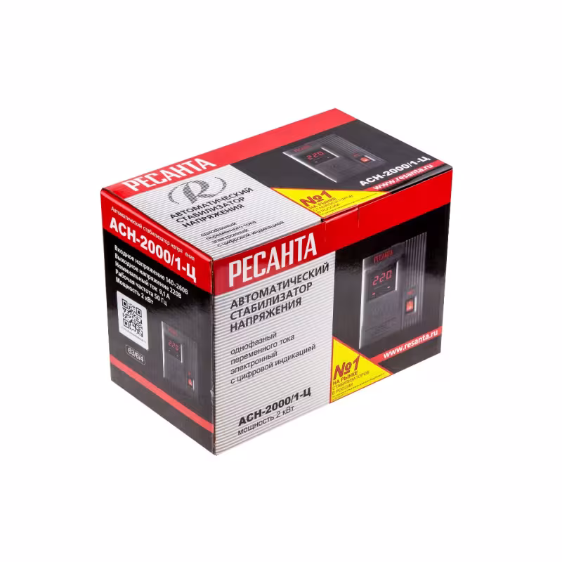 Стабилизатор напряжения Ресанта АСН 2000/1-Ц