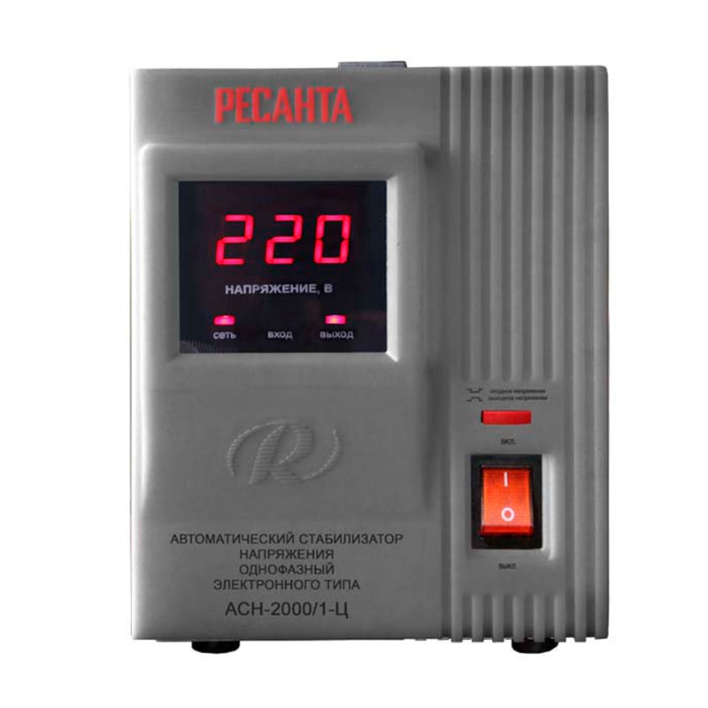 Стабилизатор напряжения Ресанта АСН 2000/1-Ц