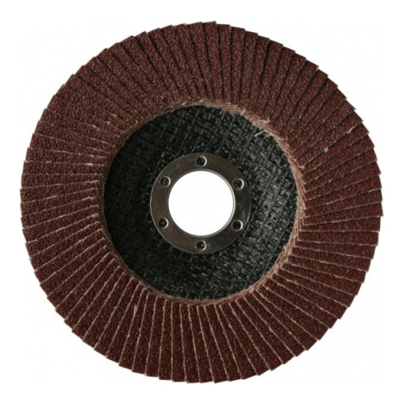 Круг лепестковый торцевой Практика 125мм Р60
