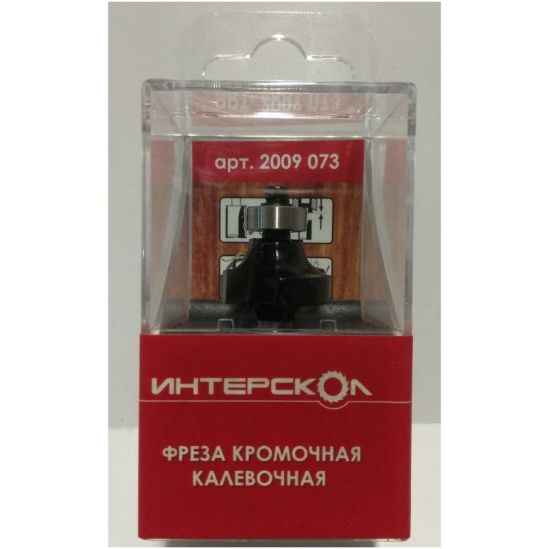 Фреза кромочная калевочная Интерскол 2009073, D=25,4 мм