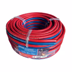 Рукав спаренный Krass d= 9 красный/синий (бухта 40м)