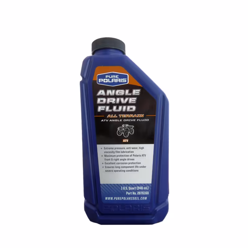 Масло трансмиссионное синтетическое для квадроциклов Pure Polaris ATV Angle Drive Fluid, 0,946л