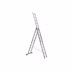 Лестница складная, 3 секции, 10 ступеней, 6.46 м