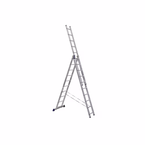 Лестница складная, 3 секции, 10 ступеней, 6.46 м