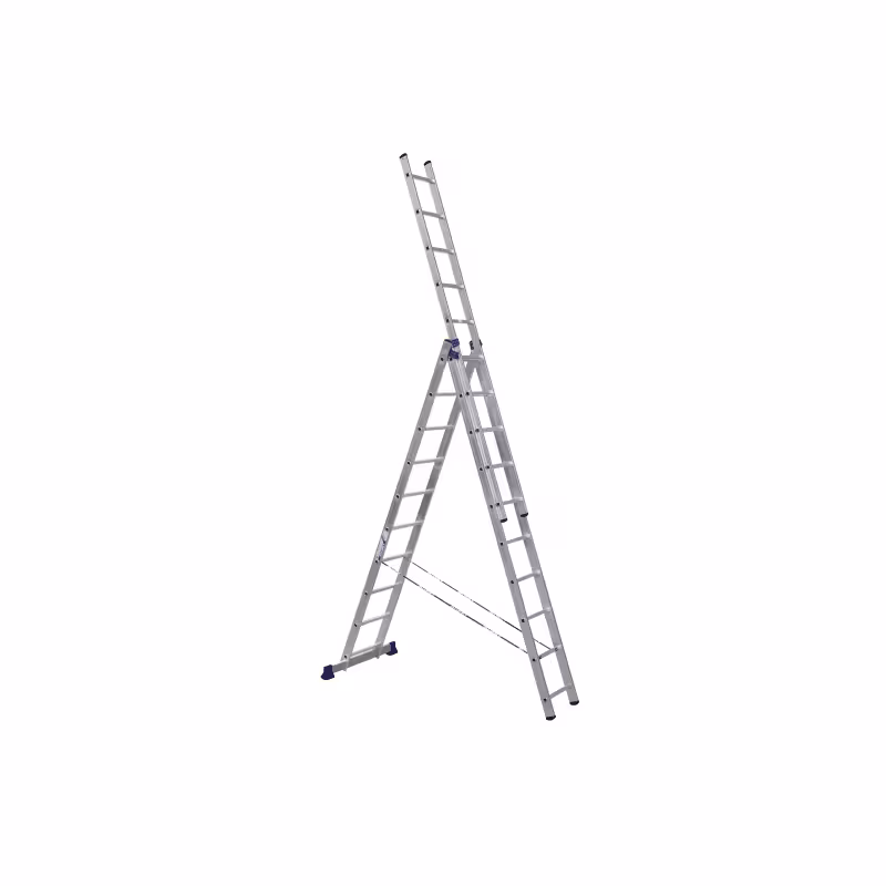 Лестница складная, 3 секции, 10 ступеней, 6.46 м