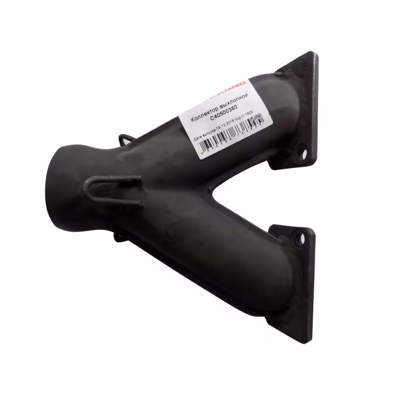 Коллектор выхлопной на снегоход Тайга С40500360, 1 карбюратор