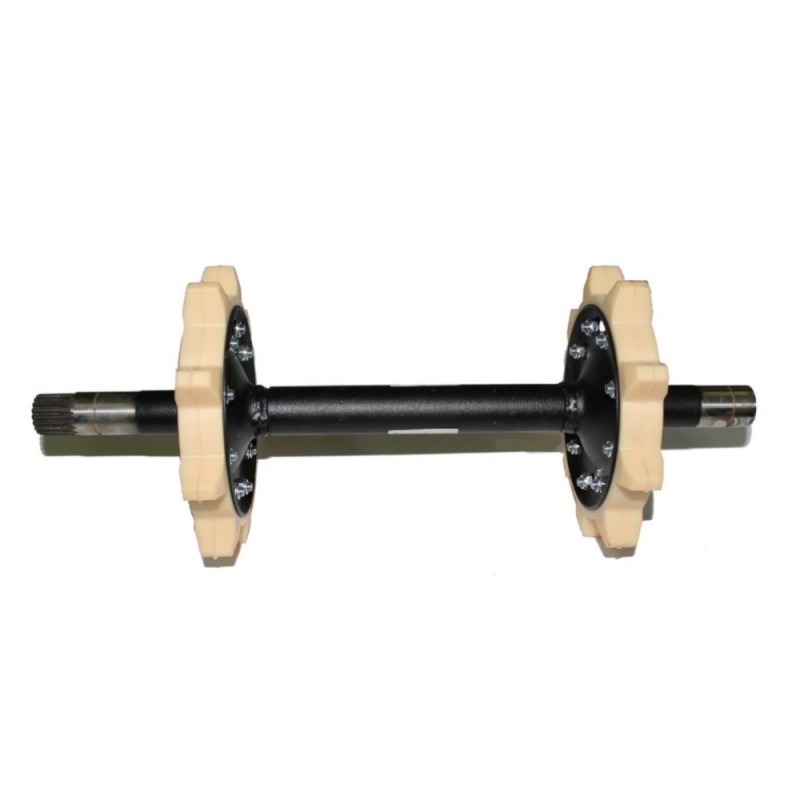 Вал ведущий со звездочками на снегоход Буран 110200030