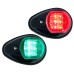 Огонь навигационный бортовой 900033, красный/зеленый (2 шт.)