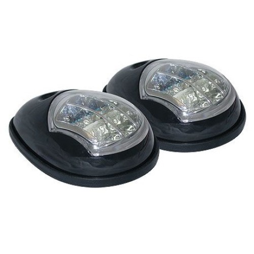 Огонь навигационный бортовой 900033, красный/зеленый (2 шт.)