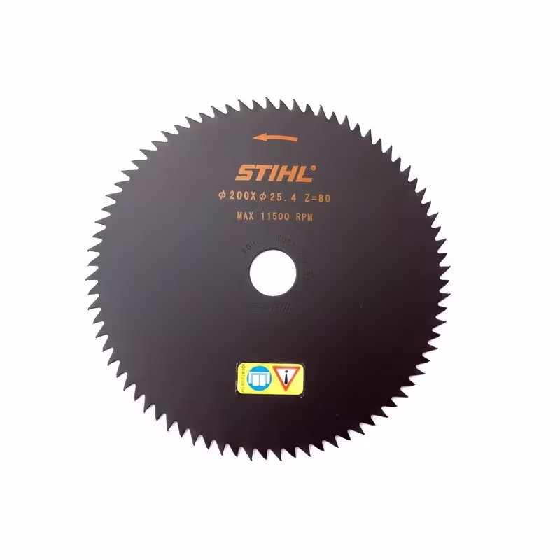 Нож триммерный Stihl 4112-713-4201, 200х25,4 мм