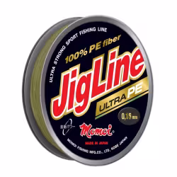 Шнур плетеный Momoi JigLine Ultra PE 0.10 мм, 7 кг, 100 м