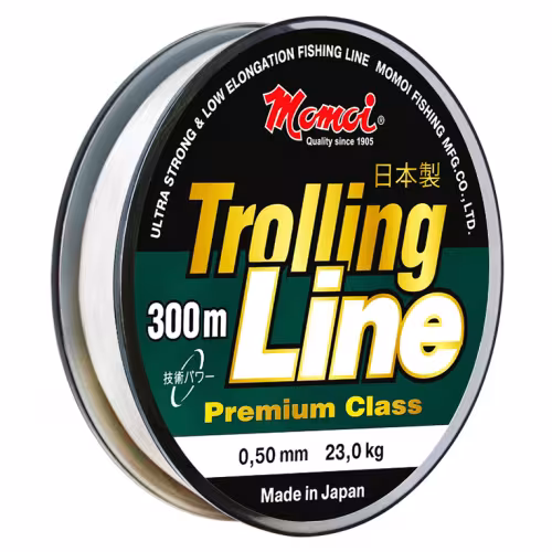 Леска монофильная Momoi Trolling Line 0.27 мм, 8 кг, 300 м