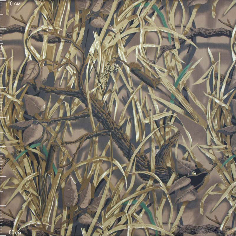 Костюм мужской Hiter Лесник, смесовая ткань,  принт Камыш, размер 44-46