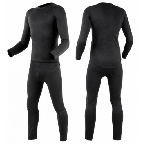 Комплект термобелья мужской Garsing Rip-Stop Fleece, черный, размер XL