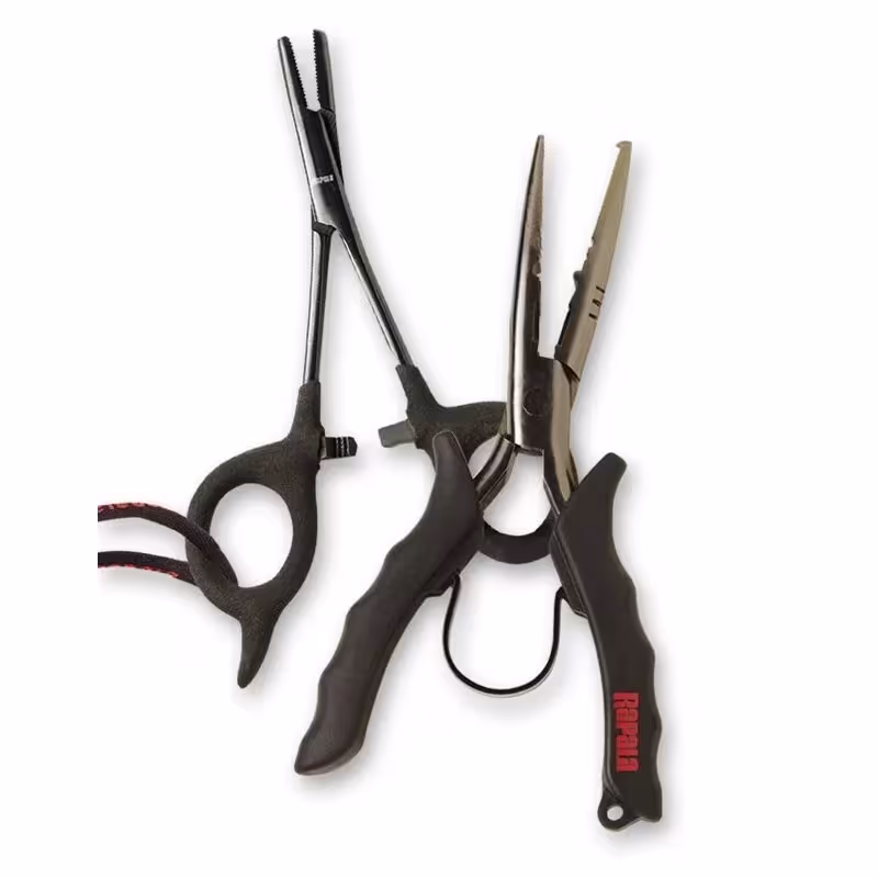 Набор рыболовный Rapala 7 RTC1 (плоскогубцы, щипцы, чехол)