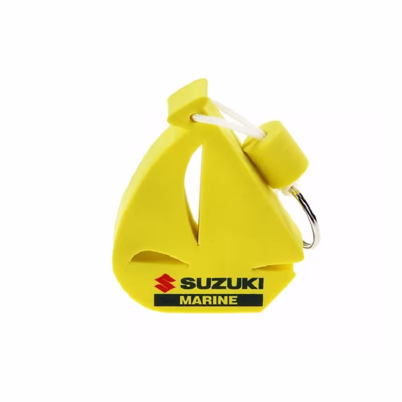 Брелок-поплавок парусник желтый Suzuki Marine