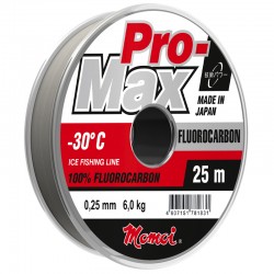Леска флюорокарбоновая Momoi Pro-Max Fluorocarbon 0.31 мм, 9 кг, 25 м