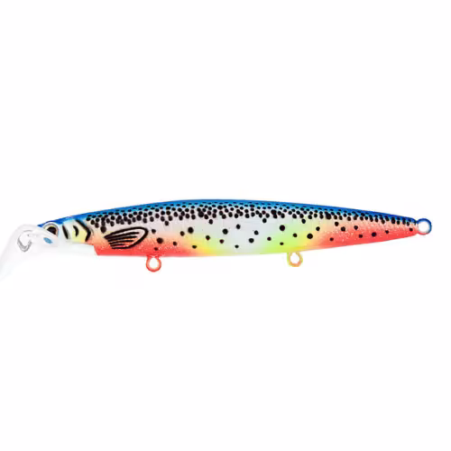 Воблер плавающий Strike Pro Scotter Minnow 110F, 110 мм, 11,8 г, цвет A141