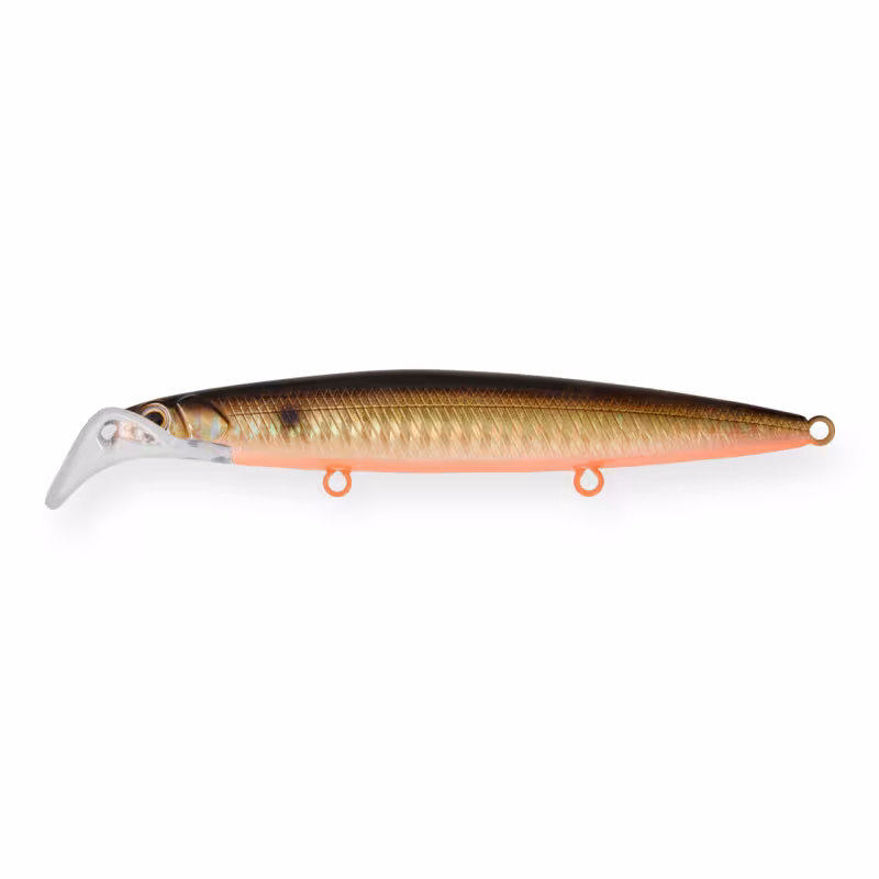 Воблер плавающий Strike Pro Scotter Minnow 110F, 110 мм, 11,8 г, цвет 613-713