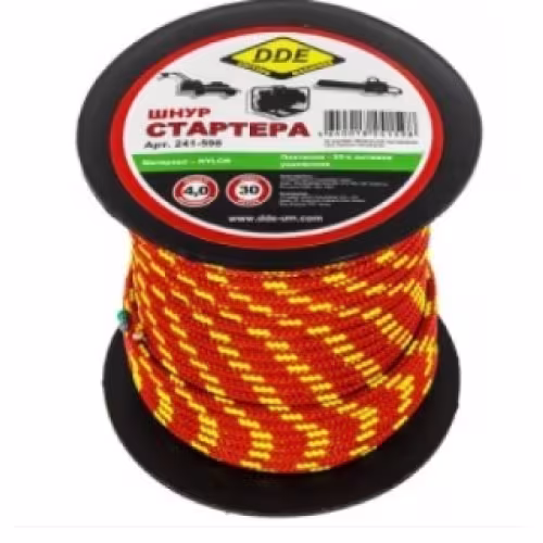 Шнур стартера DDE 4.0мм*30м