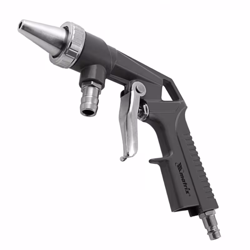 Пистолет пневматический пескоструйный со шлангом Matrix 57628