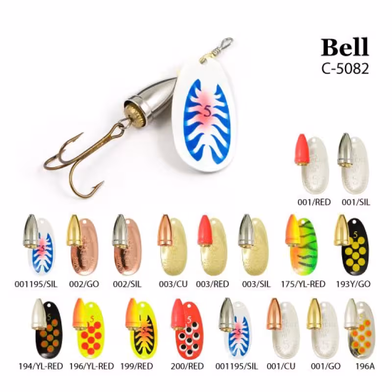 Блесна вращающаяся  Akara C-5082-6 (003/Sil)