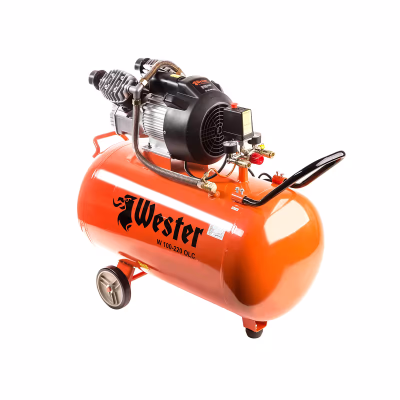 Компрессор поршневой масляный WESTER W 100-220 OLC 60310