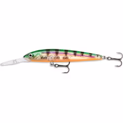 Воблер суспендер (нейтральный) Rapala Downdeep Husky Jerk DHJ10-GP, 100 мм, 11 г, цвет GP