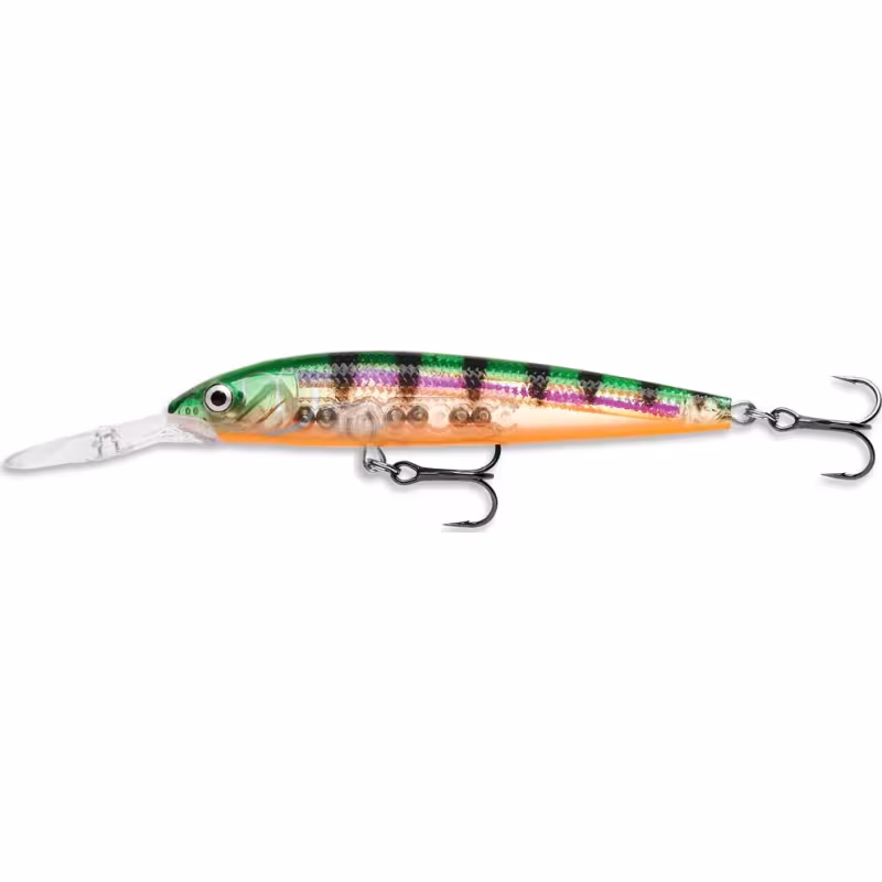 Воблер суспендер (нейтральный) Rapala Downdeep Husky Jerk DHJ10-GP, 100 мм, 11 г, цвет GP