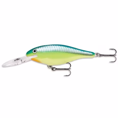 Воблер плавающий Rapala Shad Rap SR09-CRSD, 90 мм, 15 г, цвет CRSD
