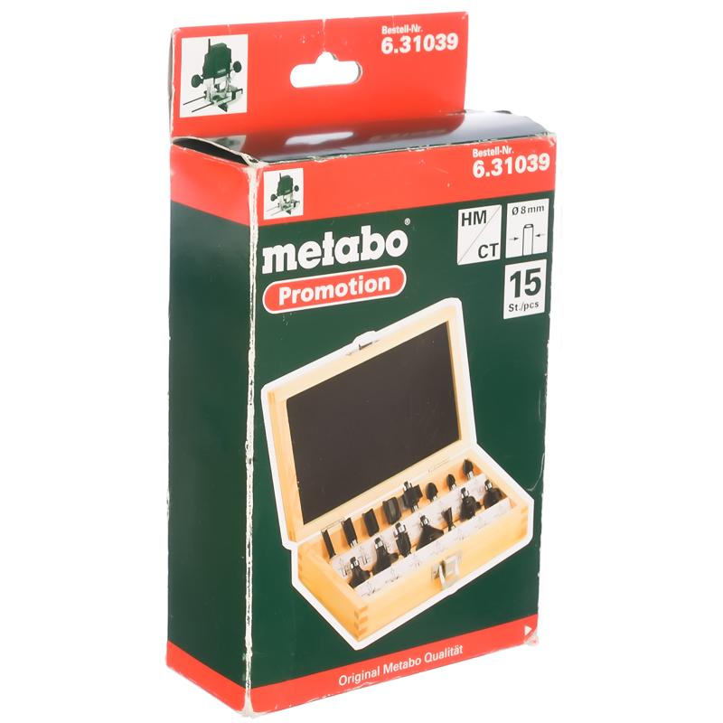 Набор фрез Metabo 631039000, 15 шт