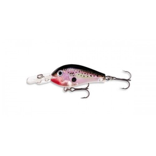 Воблер плавающий Rapala Glass Fat Rap GFR05-GBK, 50 мм, 11 г, цвет GBK