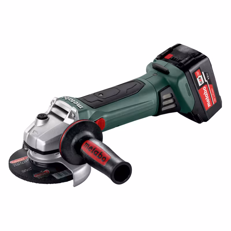 Шлифмашина угловая аккумуляторная Metabo W 18 LTX 125 Quick
