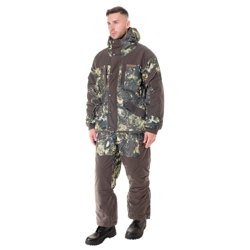 Костюм мужской Huntsman (Восток) Ангара, ткань Алова, цвет 12G/хаки, размер 44-46, 170 см