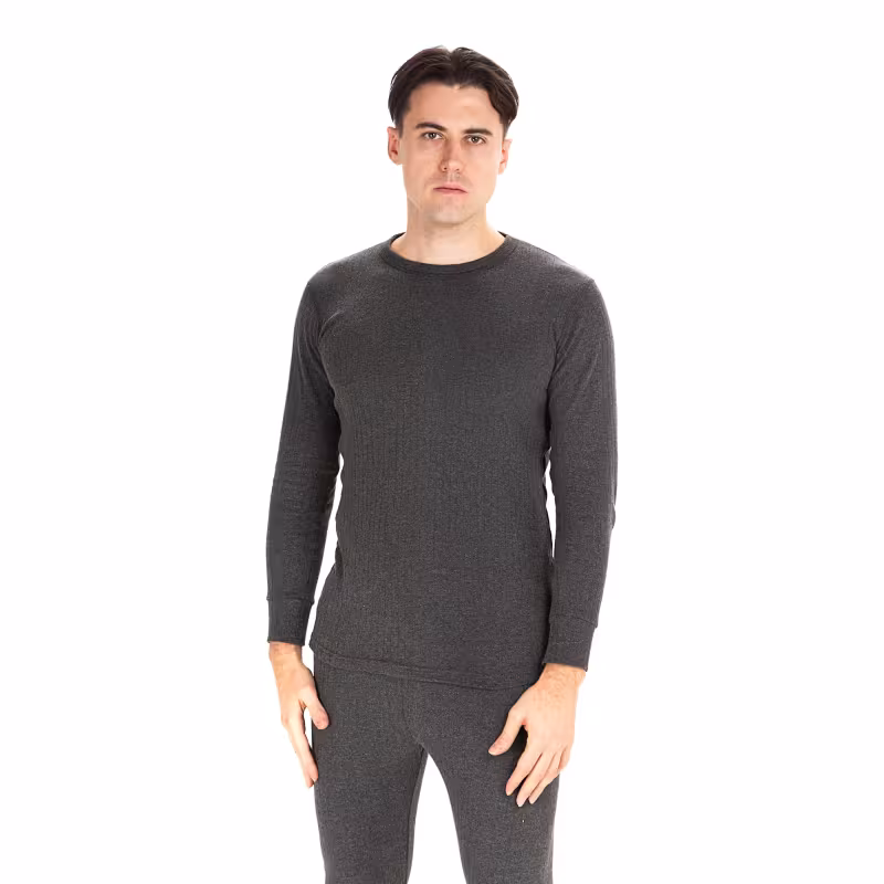 Комплект термобелья мужской Thermoform Lapland HZT 12-001, антрацит, размер S