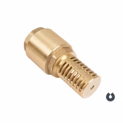 Обратный клапан UNIPUMP внутр.1 с сеткой (сетка-латунь, толкатель-пластик)