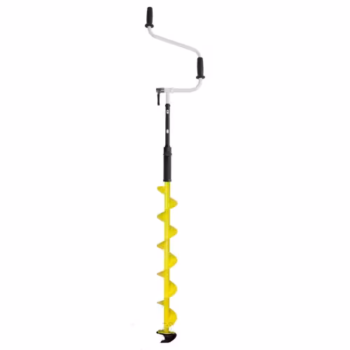 Ледобур ручной Тонар Iceberg Euro 130R, желтый