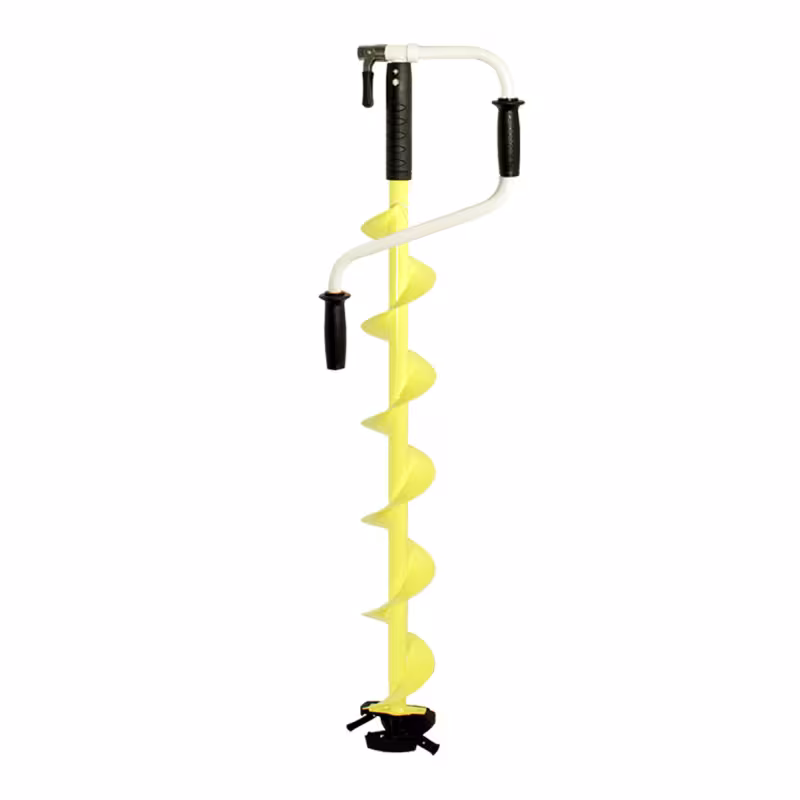 Ледобур ручной Тонар Iceberg Euro 130R, желтый