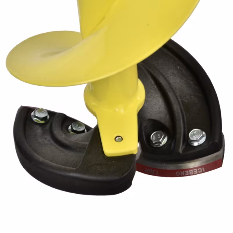 Ледобур ручной Тонар Iceberg Euro 130R, желтый