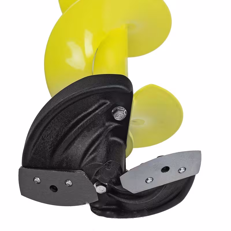 Ледобур ручной Тонар Iceberg Euro 130R, желтый