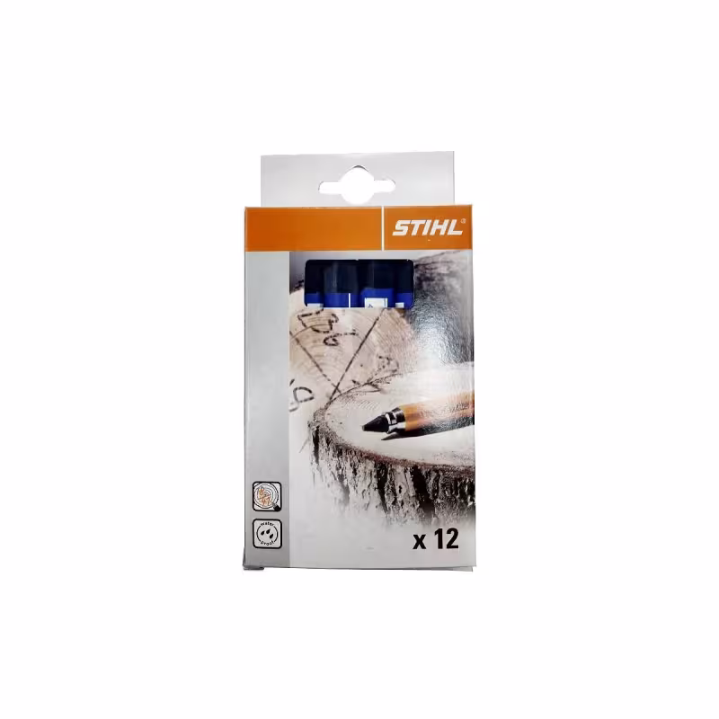 Набор маркировочных мелков Stihl 0000-881-1504, 12 шт., черный