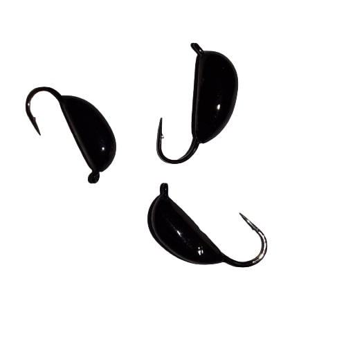 Мормышка с ушком Чесночинка (6гр.) черная