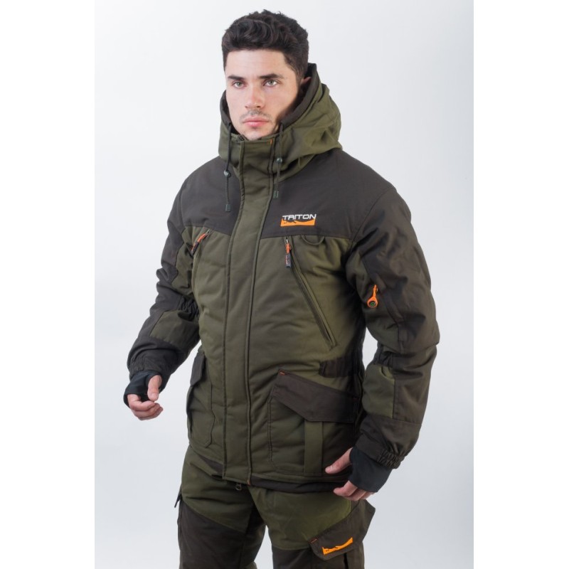 Костюм мужской Triton Gear Горка -40, ткань Таслан, хаки, размер 60-62 (XXL), 170-176 см