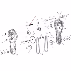 Вал входной редуктора Нева для МБ-1