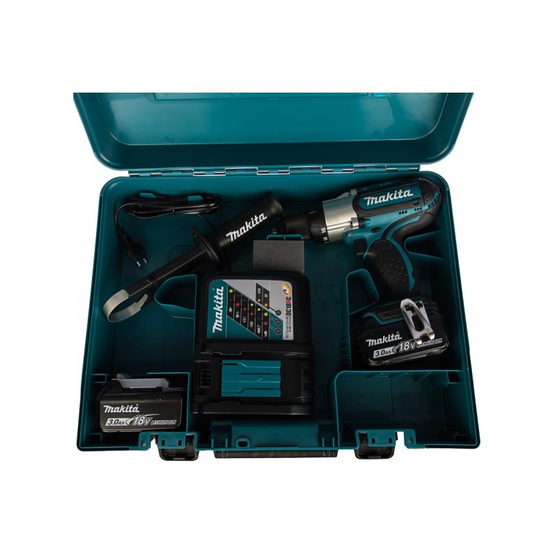 Дрель-шуруповерт аккумуляторная Makita DDF451RFE